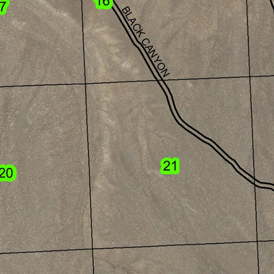 Guano Canyon T36S R28E Township Map Preview 2