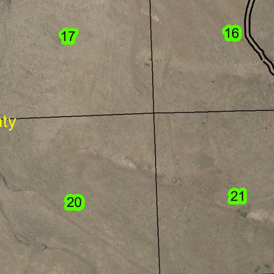 Guano Creek T40S R28E Township Map Preview 2