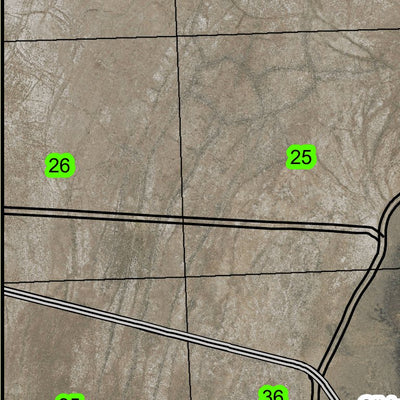 Guano Creek T40S R28E Township Map Preview 3