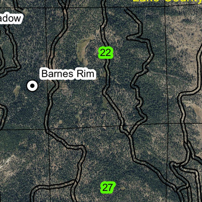 Juniper Mountain T39S R16E North Township Map Preview 3