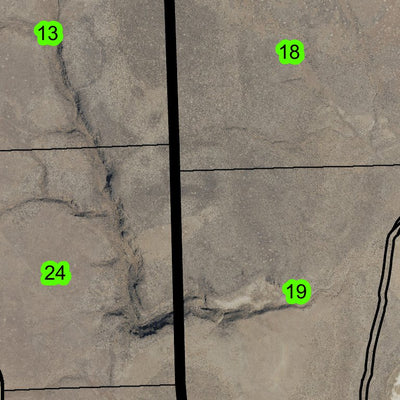 Lake Abert T33S R21E Township Map Preview 3