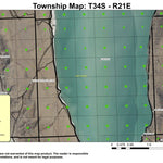 Lake Abert T34S R21E Township Map Preview 1