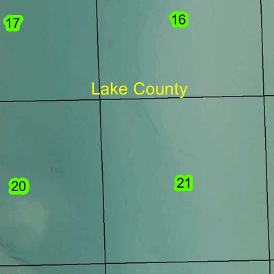 Lake Abert T34S R21E Township Map Preview 2