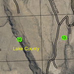 Little Juniper Mountain T39S R26E Township Map Preview 3