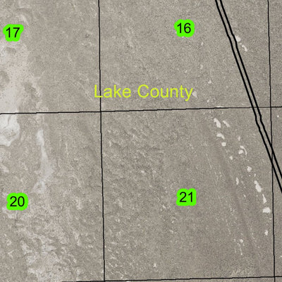 Loco Lake T32S R18E Township Map Preview 2
