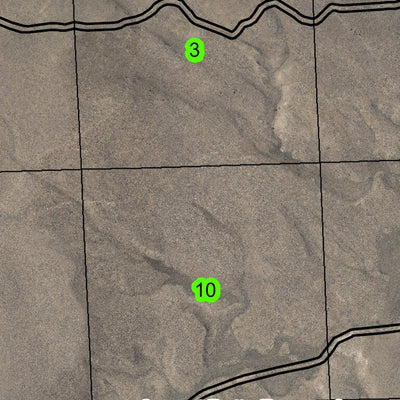 Locust Butte T27S R23E West Township Map Preview 3