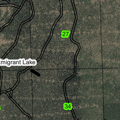 Pole Butte T315S R1E Township Map Preview 3