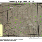 Robinson Draw T36S R27E Township Map Preview 1