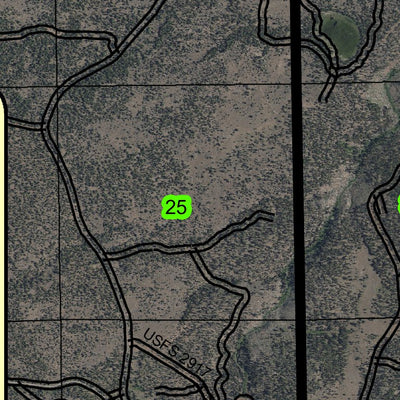 Mahogany Mountain T29S R14E Township Map Preview 3