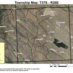 Long Lake T37S R26E Township Map Preview 1