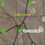 Long Lake T37S R26E Township Map Preview 2