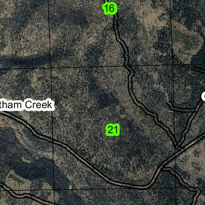 North Creek T34S R17E Township Map Preview 2
