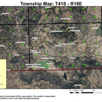 Renner Lake T41S R18E Township Map Preview 1