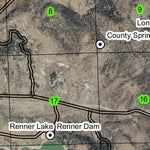 Renner Lake T41S R18E Township Map Preview 2