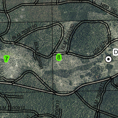 Rodman Rock T29S R12E West Township Map Preview 3