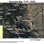 McDowell Peak T37S R22E Township Map Preview 1