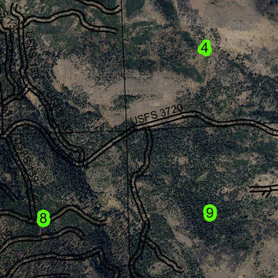 McDowell Peak T37S R22E Township Map Preview 3