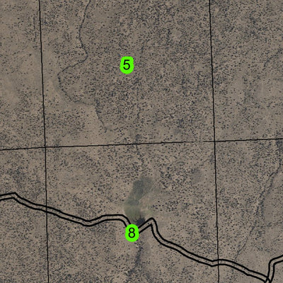 Saddle Butte T23S R18E South Township Map Preview 3
