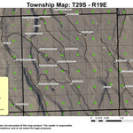 Sheep Rock T29S R19E Township Map Preview 1
