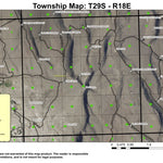 Sand Canyon T29S R18E Township Map Preview 1