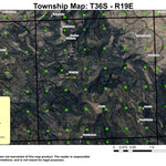 Moss Pass T36S R19E Township Map Preview 1