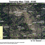 Myers CanyonT35S R18E WestTownship Map Preview 1