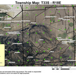 Paisley T33S R18E Township Map Preview 1