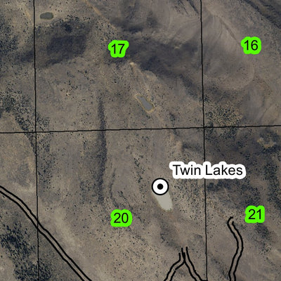 Paisley T33S R18E Township Map Preview 2