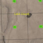 Twin Lakes T32S R20E Township Map Preview 2