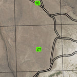 Sand Canyon T32S R21E Township Map Preview 2