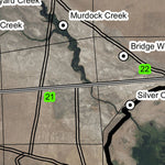 Silver Lake T28S R15E Township Map Preview 2