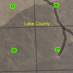 Mule Draw T34S R22E Township Map Preview 2