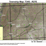 Rattlesnake Draw T34S R27E North Township Map Preview 1