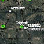 Rock Creek T33S R16E Township Map Preview 2