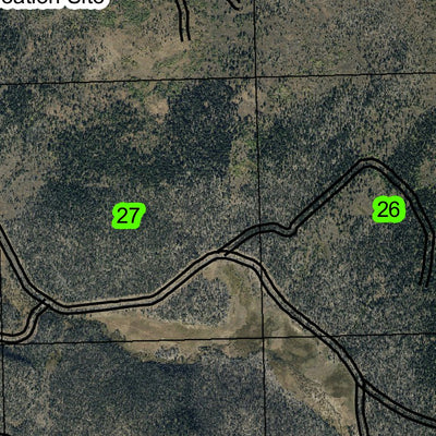 Rock Creek T33S R16E Township Map Preview 3