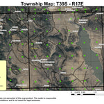 Willow Creek Reservoir T39S R17E North Township Map Preview 1
