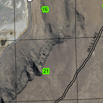 Skookum Lake T33S R22E Township Map Preview 2