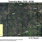 Round Butte T31S R13E Township Map Preview 1