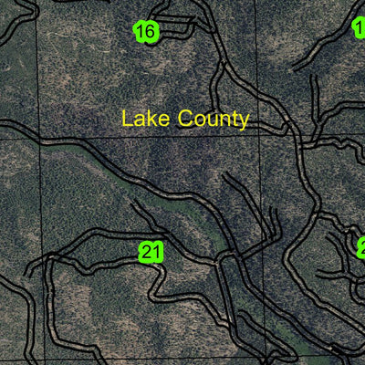 Round Butte T31S R13E Township Map Preview 2