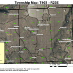 South Warner Rim T40S R23E Township Map Preview 1