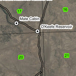 South Warner Rim T40S R23E Township Map Preview 2