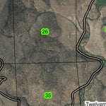 South Warner Rim T40S R23E Township Map Preview 3