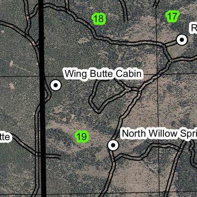 Wing Butte T27S R12E Township Map Preview 2