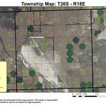 Silver Lake Fort Rock Division T26S R18E Township Map Preview 1