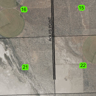 Silver Lake Fort Rock Division T26S R18E Township Map Preview 2