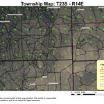 South Ice Cave T23S R14E South Township Map Preview 1