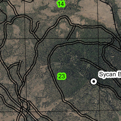 Sycan Butte T31S R14E Township Map Preview 3