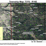 Quartz Mountain T37S R16E Township Map Preview 1