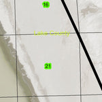 Summer Lake T31S R17E Township Map Preview 2