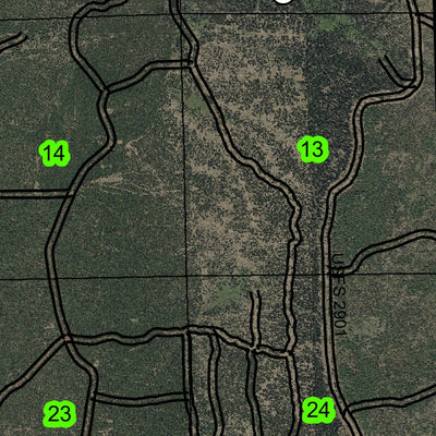 Summer Lake T32S R16E Township Map Preview 3